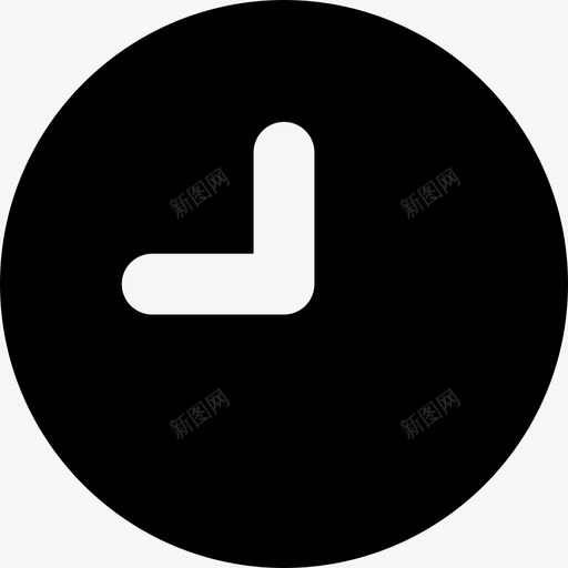 时钟时间和日期汇编已填充图标svg_新图网 https://ixintu.com 已填充 时钟 时间和日期汇编