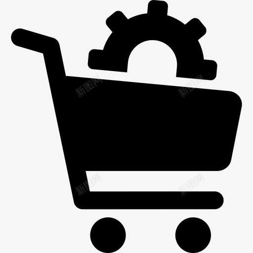 购物车商业搜索引擎优化元素坚实图标svg_新图网 https://ixintu.com 商业搜索引擎优化元素 坚实 购物车