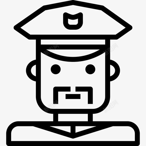 士兵人物集直系图标svg_新图网 https://ixintu.com 人物集 士兵 直系
