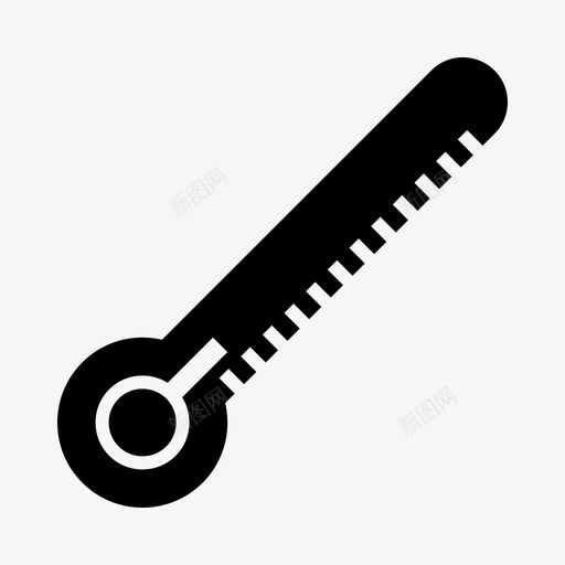 温度计摄氏度寒冷图标svg_新图网 https://ixintu.com 健康 医疗保健 医院 寒冷 摄氏度 测量 温度 温度计