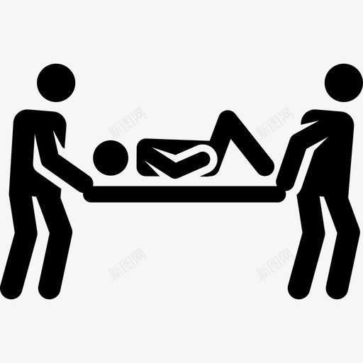 医护人员医疗情况象形图填充图标svg_新图网 https://ixintu.com 医护人员 医疗情况象形图 填充