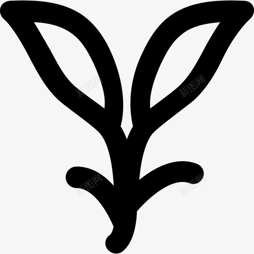 植物自然图标系列粗体圆形svg_新图网 https://ixintu.com 植物 粗体圆形 自然图标系列