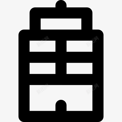 建筑城市环境线性图标svg_新图网 https://ixintu.com 城市环境 建筑 线性