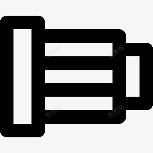 镜头相机和附件2线性图标svg_新图网 https://ixintu.com 相机和附件2 线性 镜头