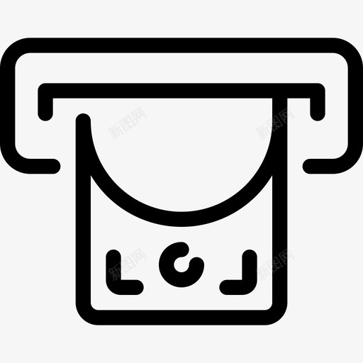 atm与支付银行业务货币图标svg_新图网 https://ixintu.com atm与支付 支付方式与流程 货币 银行业务