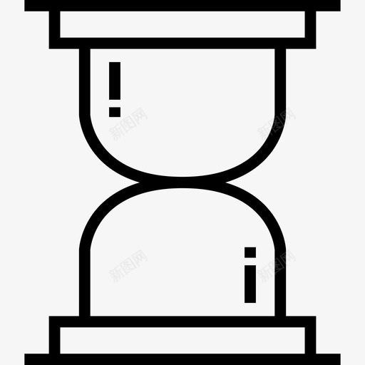 沙漏时间和日期包概述2线性图标svg_新图网 https://ixintu.com 时间和日期包概述2 沙漏 线性