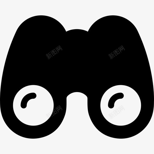 双筒望远镜气泡元素收集固体图标svg_新图网 https://ixintu.com 双筒望远镜 固体 气泡元素收集