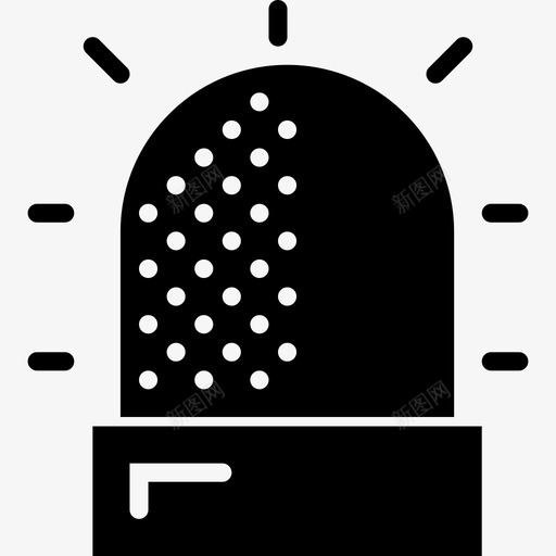 警笛安全集合加油图标svg_新图网 https://ixintu.com 加油 安全集合 警笛