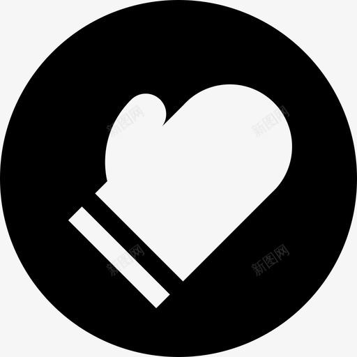 连指手套客房部填充物图标svg_新图网 https://ixintu.com 填充物 客房部 连指手套