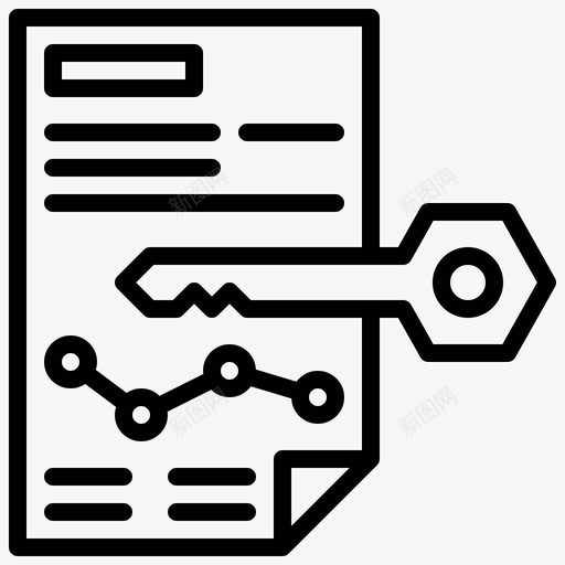 关键字分析图表图标svg_新图网 https://ixintu.com 关键字 分析 图表 报表 数字营销大纲