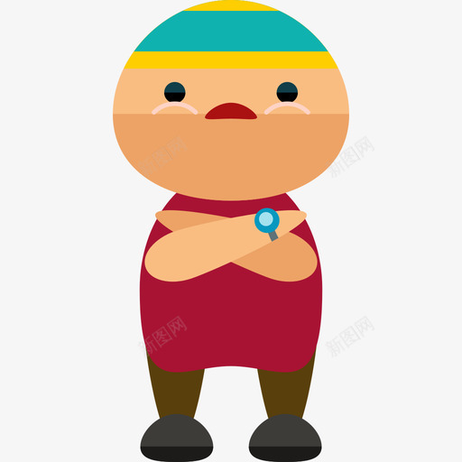 男孩最小的平的图标svg_新图网 https://ixintu.com 平的 最小的 男孩