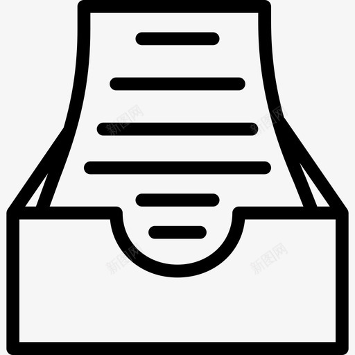 收件箱对话集线性图标svg_新图网 https://ixintu.com 对话集 收件箱 线性