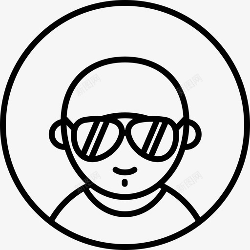 人化身线飞船图标svg_新图网 https://ixintu.com 人 化身线飞船