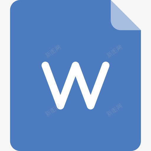 Wordsvg_新图网 https://ixintu.com Word 多色 填充 扁平 简约 圆润