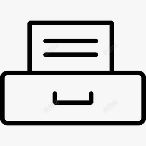 线性数据和多媒体元件机柜图标svg_新图网 https://ixintu.com 线性数据和多媒体元件机柜