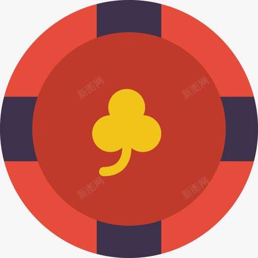 扑克筹码游戏资产单位图标svg_新图网 https://ixintu.com 单位 扑克筹码 游戏资产