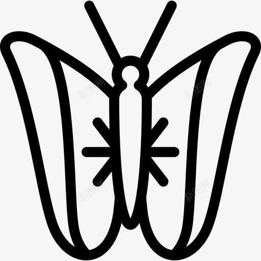 帝王蝶蝴蝶1直系图标svg_新图网 https://ixintu.com 帝王蝶 直系 蝴蝶1