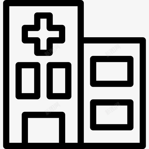 医院科室直系图标svg_新图网 https://ixintu.com 医院 直系 科室