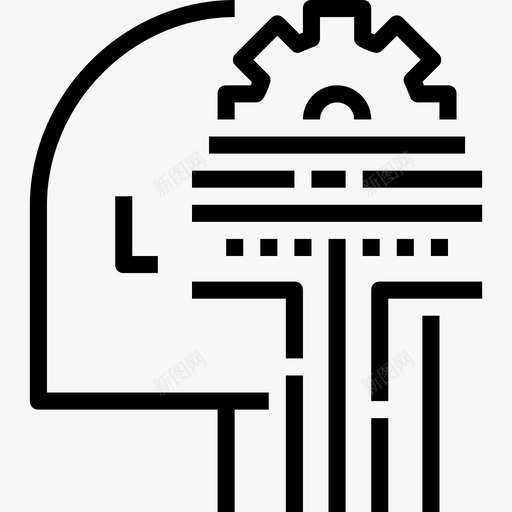 发展人类的思想线性的图标svg_新图网 https://ixintu.com 人类的思想 发展 线性的