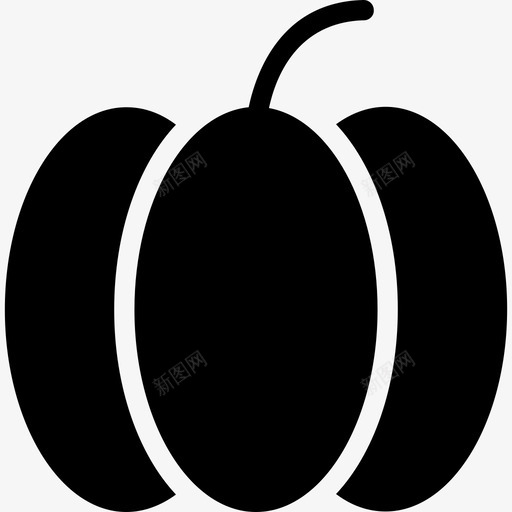 南瓜食物图标集合填充svg_新图网 https://ixintu.com 南瓜 填充 食物图标集合