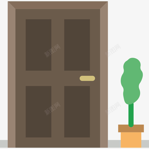 门户型汇编平面图标svg_新图网 https://ixintu.com 平面 户型汇编 门