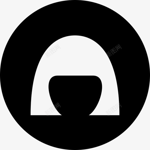 女性账户头像图标svg_新图网 https://ixintu.com 头像 女性 用户 账户