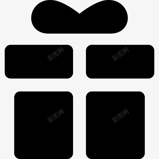 礼盒生日快乐图标svg_新图网 https://ixintu.com 生日快乐 礼盒
