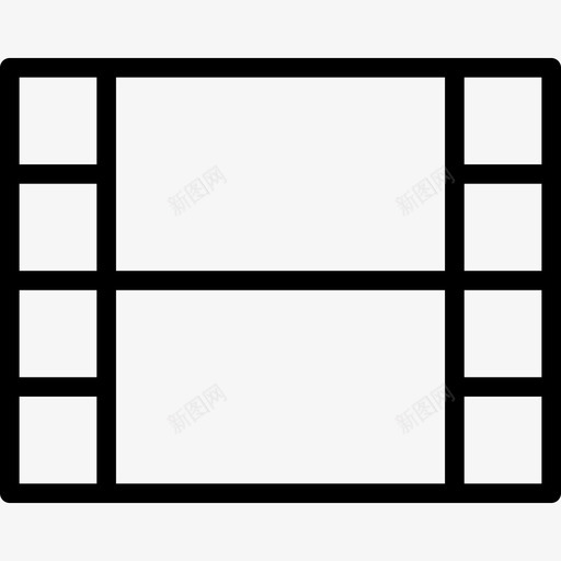 视频播放器基本设置2线性图标svg_新图网 https://ixintu.com 基本设置2 线性 视频播放器