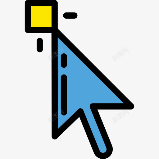 选择工具图标集合线颜色svg_新图网 https://ixintu.com 线颜色 设计工具图标集合 选择