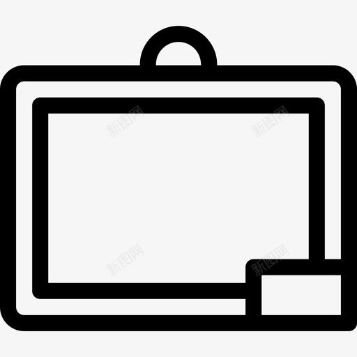 黑板教育学习收藏图标svg_新图网 https://ixintu.com 学习收藏 教育 黑板