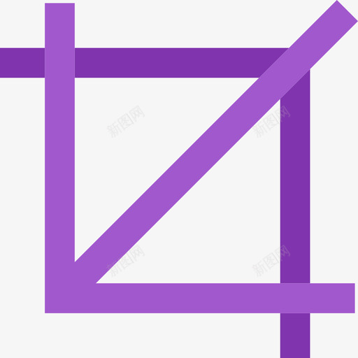裁剪编辑工具集合平面图标svg_新图网 https://ixintu.com 平面 编辑工具集合 裁剪