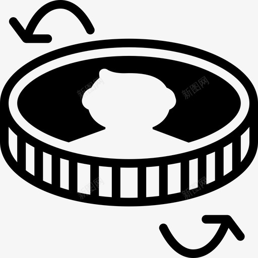 硬币商务套餐充值图标svg_新图网 https://ixintu.com 充值 商务套餐 硬币