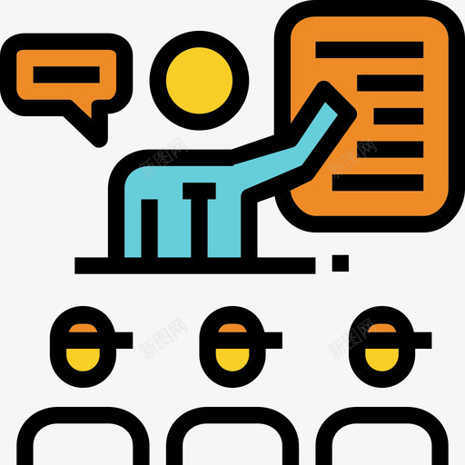 介绍业务情况线条颜色图标svg_新图网 https://ixintu.com 业务情况 介绍 线条颜色
