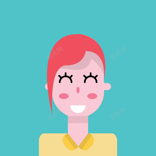 头像人物女人头像集图标svg_新图网 https://ixintu.com 人物 头像 女人头像集