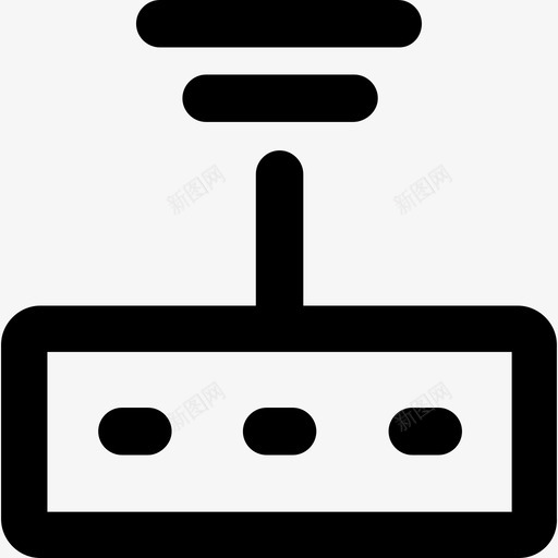 Wifi云计算集合2粗体圆形图标svg_新图网 https://ixintu.com Wifi 云计算集合2 粗体圆形