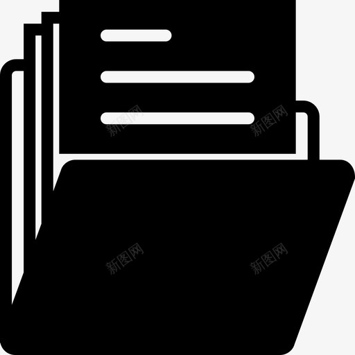 文件夹基本编译填充图标svg_新图网 https://ixintu.com 基本编译 填充 文件夹