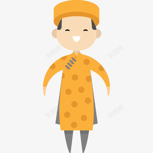 越南人全世界的人平的图标svg_新图网 https://ixintu.com 全世界的人 平的 越南人