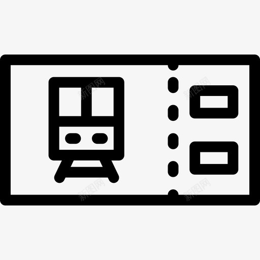 车票运输托收2直邮图标svg_新图网 https://ixintu.com 直邮 车票 运输托收2