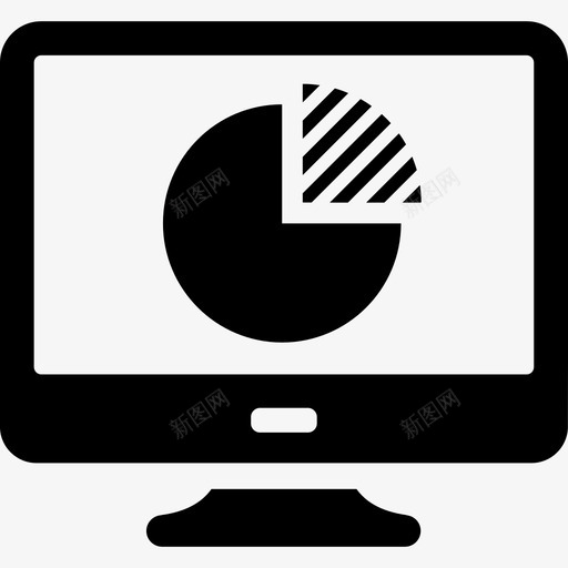 饼图商业搜索引擎优化元素坚实图标svg_新图网 https://ixintu.com 商业搜索引擎优化元素 坚实 饼图