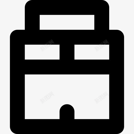 建筑城市环境线性图标svg_新图网 https://ixintu.com 城市环境 建筑 线性