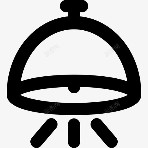 通信灯2粗体圆形图标svg_新图网 https://ixintu.com 粗体圆形 通信灯2