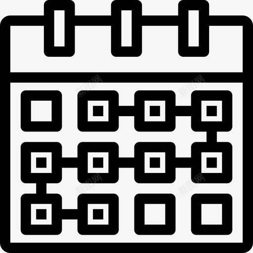 规划2de2生产力概述线性图标svg_新图网 https://ixintu.com 2de2生产力概述 线性 规划