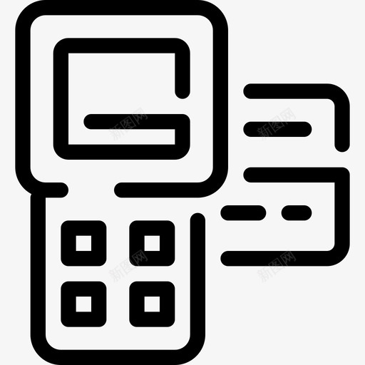 信用卡支付银行业务信用卡图标svg_新图网 https://ixintu.com 信用卡 信用卡支付 支付方式和流程 金融 银行业务