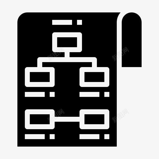 商业计划战略商业黑图标svg_新图网 https://ixintu.com 商业计划 商业黑 战略