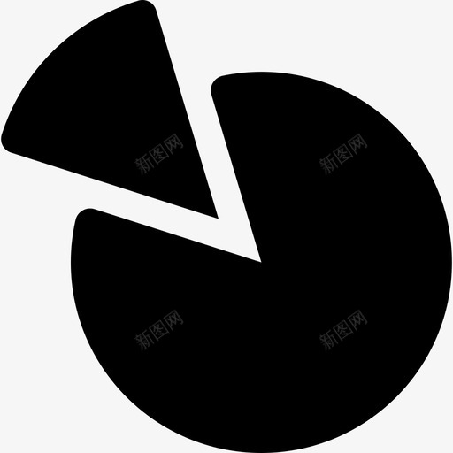 饼图工作效率人类象形图填充图标svg_新图网 https://ixintu.com 填充 工作效率人类象形图 饼图
