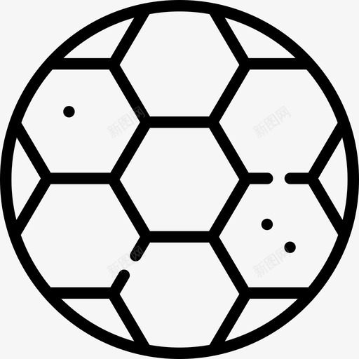 足球高中背景直线型图标svg_新图网 https://ixintu.com 直线型 足球 高中背景