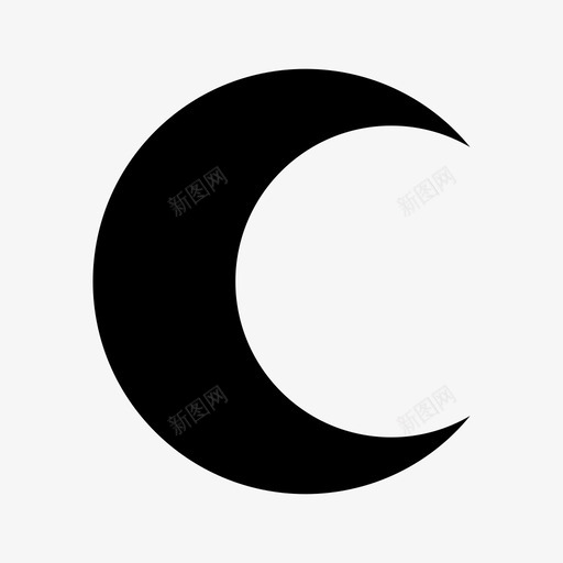 夜晚月亮夜班图标svg_新图网 https://ixintu.com 夜晚 夜班 月亮 行星