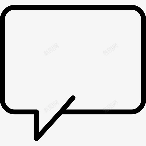 聊天对话集线性图标svg_新图网 https://ixintu.com 对话集 线性 聊天