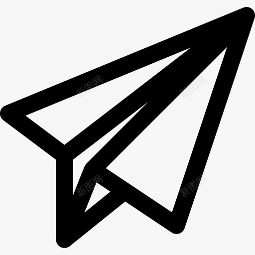 纸飞机创业和商业图标收集线性svg_新图网 https://ixintu.com 创业和商业图标收集 纸飞机 线性
