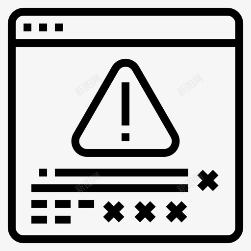 网络错误互联网编码图标svg_新图网 https://ixintu.com 互联网 编码 网络开发 网络错误